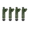 4Pcs Fuel Injector 23250-22040 For 2000-2004 Toyota Corolla 2003-04 Pontiac Vibe
