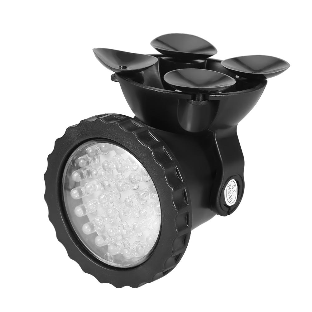 Akvarium LED Vanntett Belysning RGB Senkbar Spotlight Akvarium Hagedam(#9)