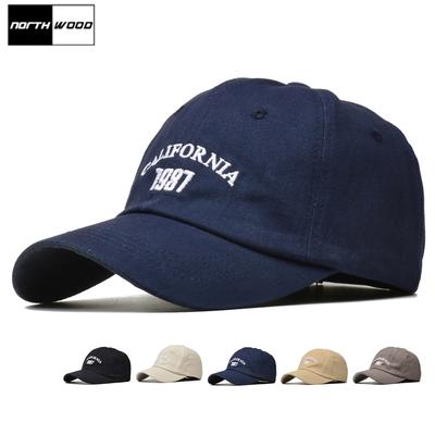 Northwood Letters Baseball Caps for Men Women California Cotton Hats Sun Outdoor Bone Casuquette Dad Trucker Hats