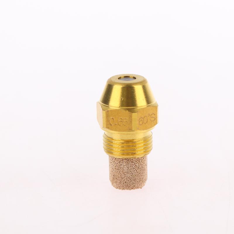 Brass Fuel Oil Nozzle High Heat Resistant High Precision for Agricultural Greenhouse Boiler Heating Oil Burners