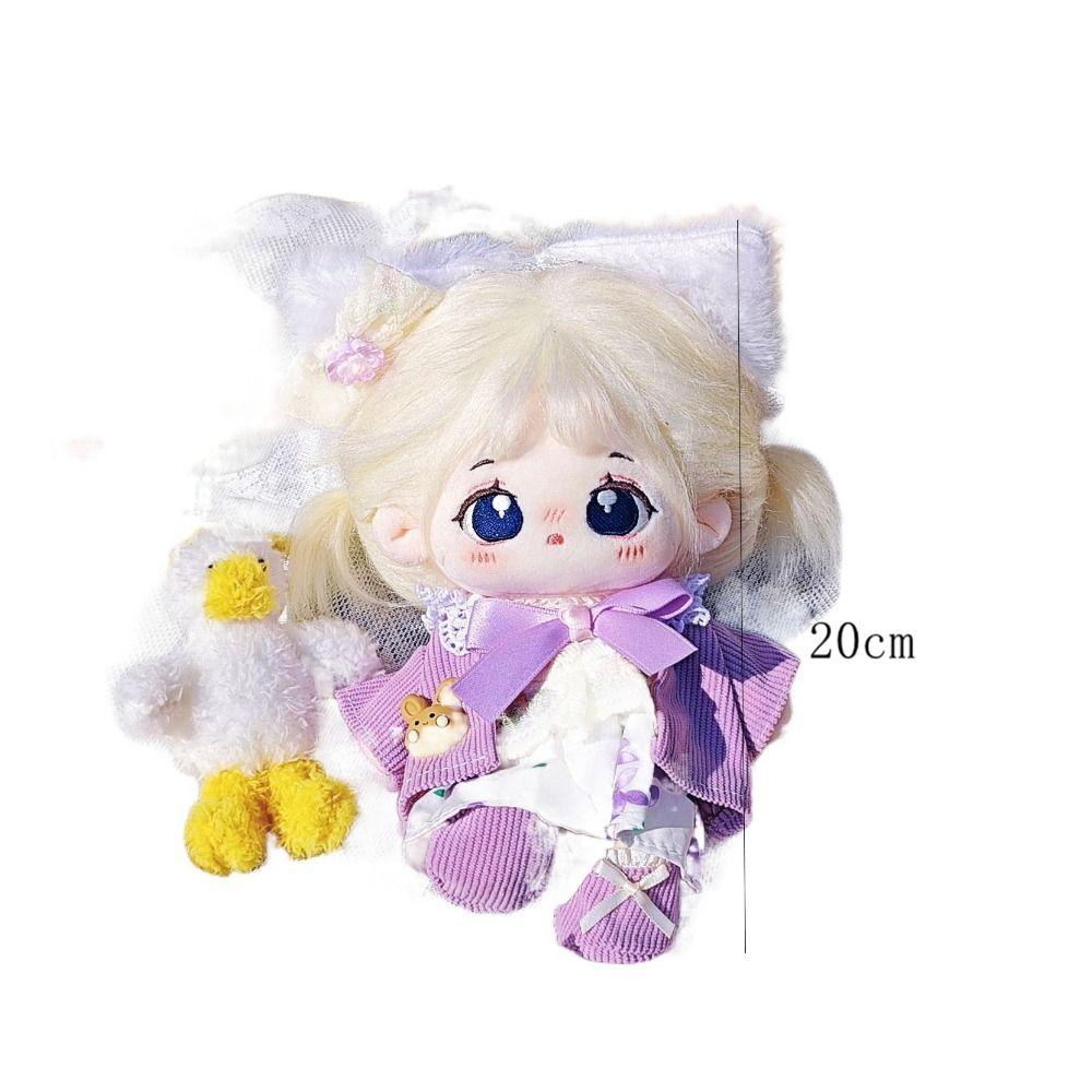 Jumpsuit Cotton Doll Clothes Rompers Plush Doll Clothes 20cm Cotton Doll's Clothes  Children Gift