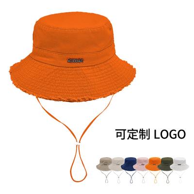 Popular Big Brand Pingti Hyunya Washed Bucket Hat Big Eaves Show Face Small Outdoor Versatile Sunscreen Hat Factory Price