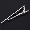 Men'S Silver Tie Clip Business Dress Simple Men'S And Women'S Pins Korean Version Security Collar Clip Fashion