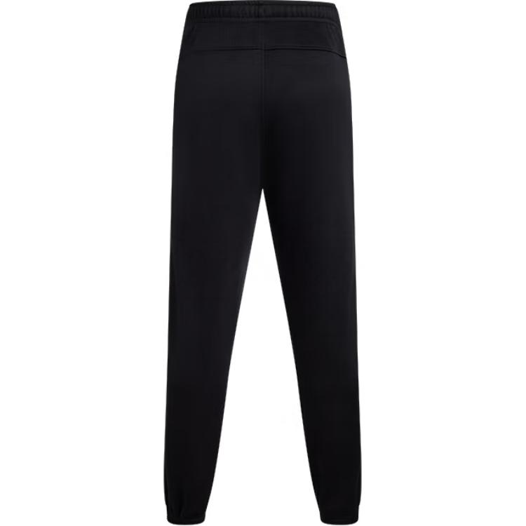 Under Armour Bonded Fashion Casual Simple Versatile Comfortable Knitted Sports Pants Men bottoms Black 6001979-001
