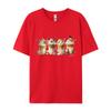 Merry Christmas Coffee Cups Latte Cozy Winter Drink Pajamas Tshirts Cotton Tee For Unisex Printing Shirt Newest Tshirts