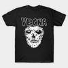 Men Black Print T-shirt Vecna Band Shirt No-Cut Transfer Paper Print Cotton Tshirt