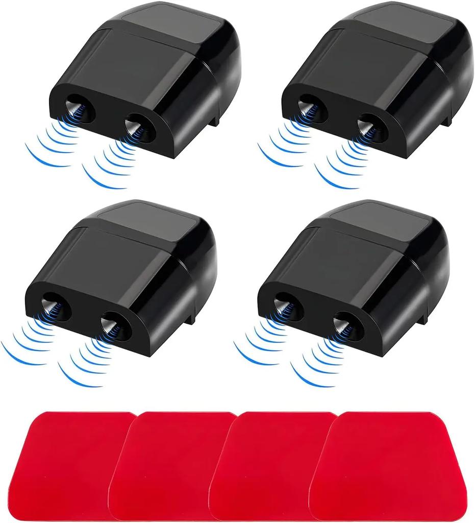 Hirschpfeifen-Warngerät Hirschwarngeräte mit wasserdichten Klebebändern Verhindert Kollisionen für Fahrzeuge Hirschpfeifen