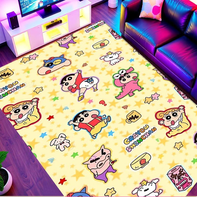 Cartoon comics Print Rug, Washable Floor Carpet, For Entryway Dorm Laundry Room Office Study, Home Decor Birthday Christmas Gift