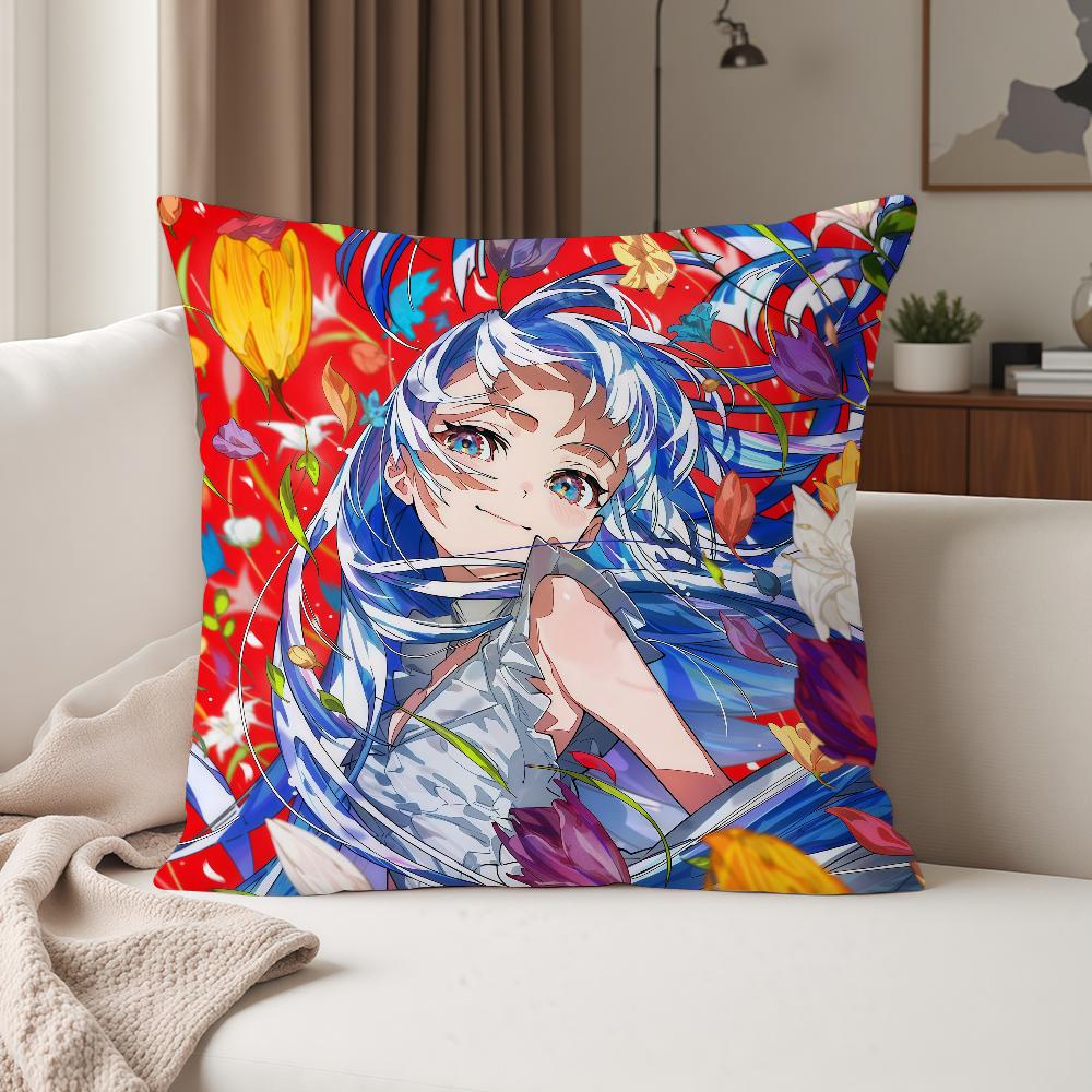 Aesthetic Art Y-yoneyama Mai Pillow Case Suitable For Bedrooms Living Rooms Cars Home Decoration