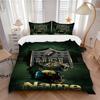 Personalized Jaguars Nfl Soft Bedding 3 Piece Set HD Print Duvet Cover Pillowcases for Teens Adult Bedroom Decoration Christmas Gift C10349