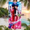 Miraculous Ladybug Fashion Beach Towel Portable Soft Quick Dry Towel For Swimming Camping Holiday Use