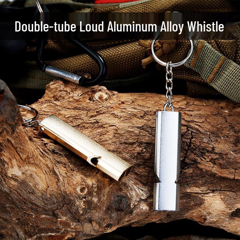 Gwizdek survivalowy NuFeng z podwójną rurką