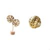Nordic Abstract Metal Sculpture And Yarn Ball Knot Statue Creative Ceramic Figurine Ornament for