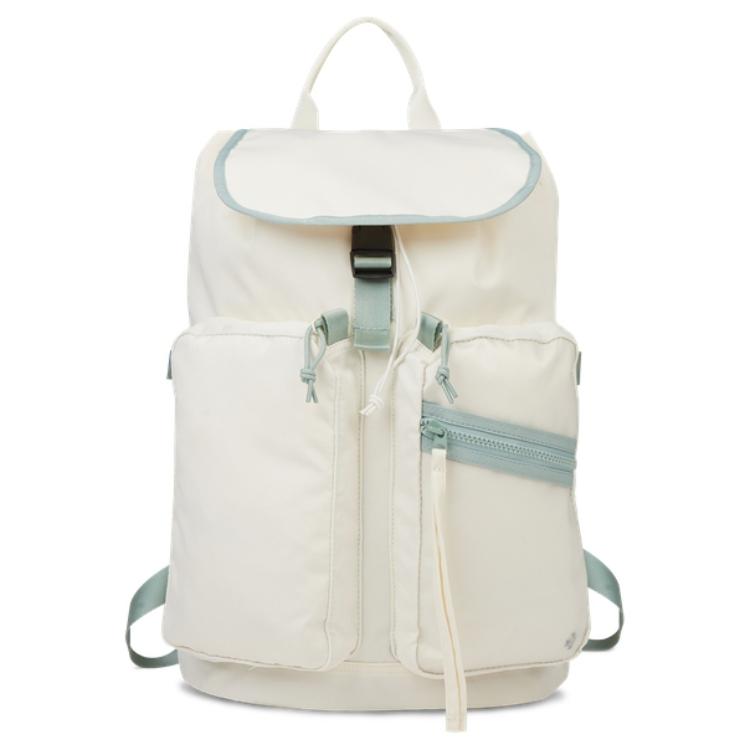 Converse Fashion Simple Casual Polyester Backpack Unisex backpack White 10027217-A01 White
