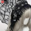 Steampunk Y2K Wing Headwear Bow Headband Lolita Gothic Dark Angel Headwear and Hair Accessories