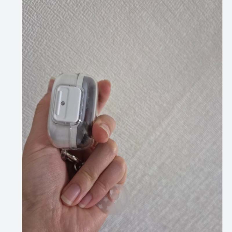 Samsung Capa Transparente Original com Clipe e Mosquetão para Galaxy Buds4|Buds 4Pro