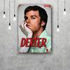 Dexter TV Show Vintage Metal Tin Signs Posters Decor Retro Metal Plaque Wall Art Decor for Garage Bar