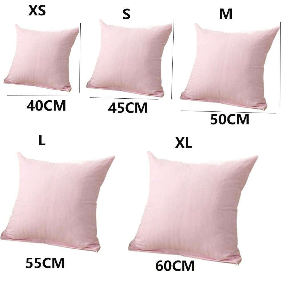 Colorful Solid Color Pillowcases Simple Cushion Cover Candy Color Pillow Case Cover  Office