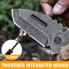A One-Handed Quick-Opening Folding Knife Made of Stainless Steel, Suitable for Outdoor Camping, Hiking, Fishing