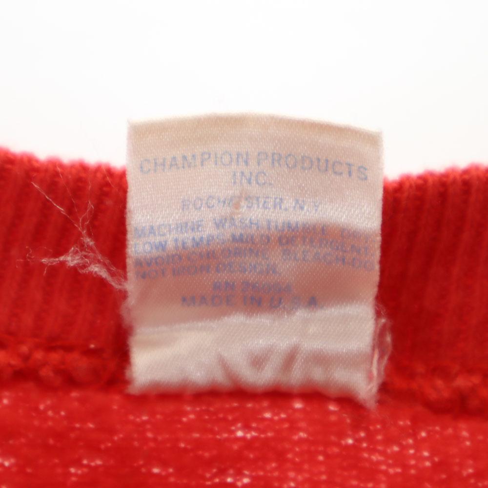 Champion 90s Made in USA Old Long sleeve sweat trainer M Back brushed Women Used