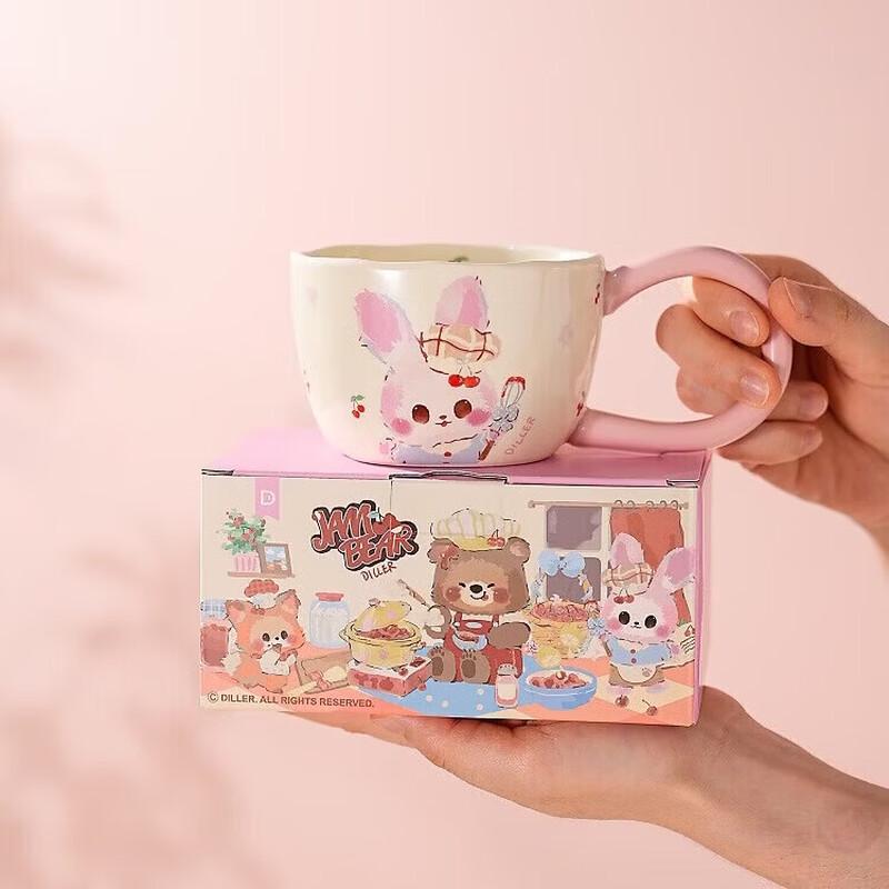 Diller Cherry Bear Ceramic Coffee Mug