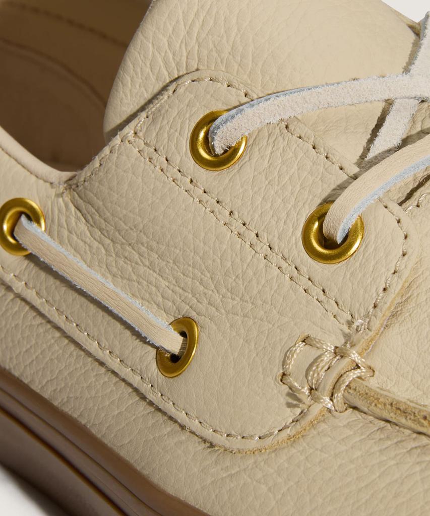 Vans 2-Eyelet Boat Shoes - (Leather) Tan / Vn000Z11Tan1