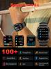 SACOSDING Men Smart Watch Military Healthy Monitor AI Voice Bluetooth Call Fitness Waterproof Sports Smartwatch for IOS Android Phone 2025