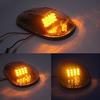 5Pcs Cab Marker Lights Cab Lights Roof Running Top Marker Lights Amber Lights