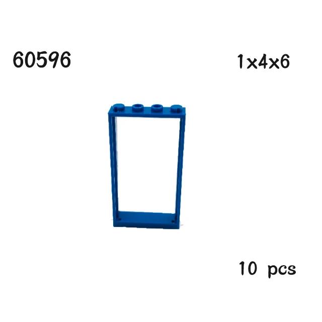 MOC Parts House Block 1x4x6 Door Frame Smart Windows 10 Pack 60596 60616 60803 57894 60623 60621 92589