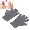 2 Paar Halbfingerhandschuhe Fingerlose Handschuhe Warme Atmungsaktive Flexible Handschuhe zum Tippen