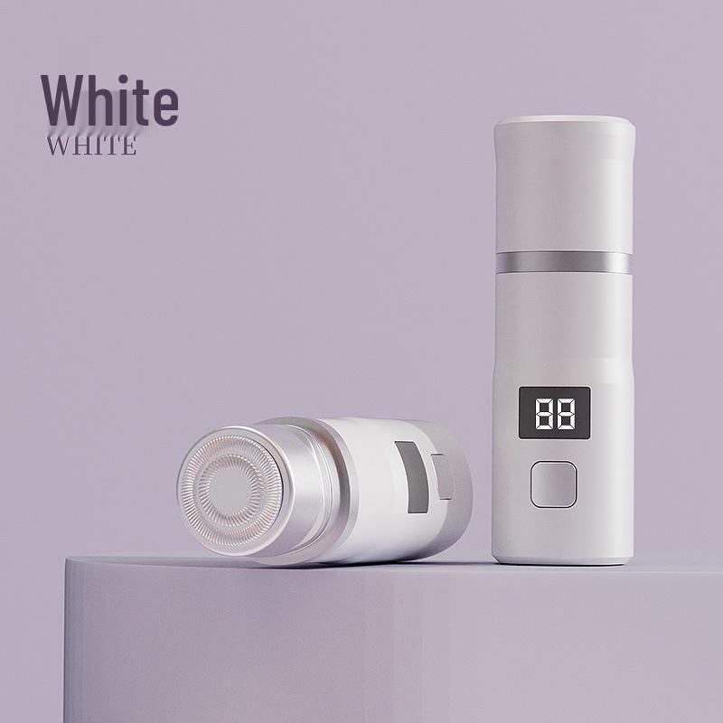 

Компактная женская бритва с USB-зарядкой для лица и бикини - Эпилятор размером с губную помаду белый