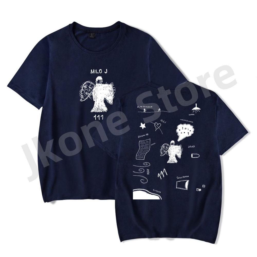 

Milo J Singer Tshirts 111 Album Merch Women Unisex Fashion Casual Short Sleeve Tee 4XL
