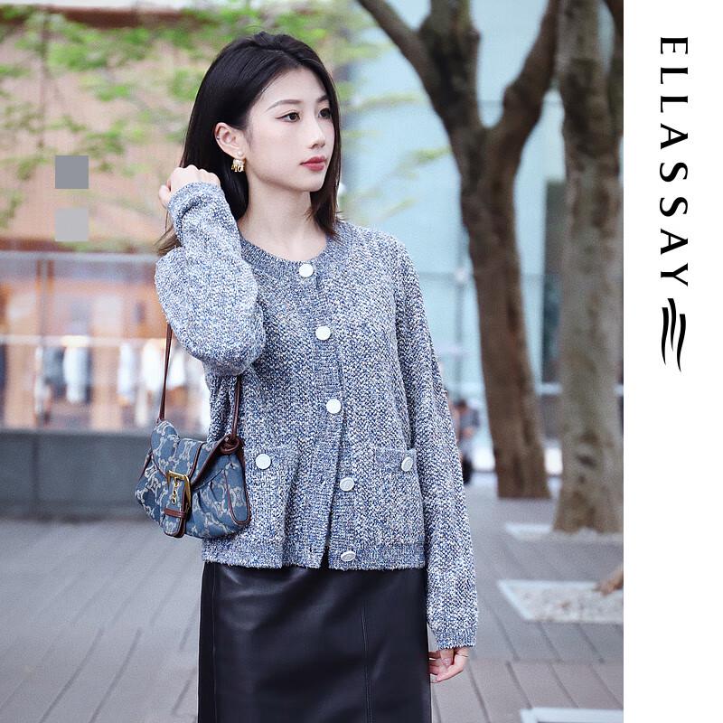 ELLASSAY Women's Soft Knit Long Sleeve Top