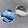 HBZBP1 Car Steering Wheel Metal Protective Cover for BYD Atto 3 Yuan Plus Seagull Dolphin Seal Stainless Modified Sticker Fashion New