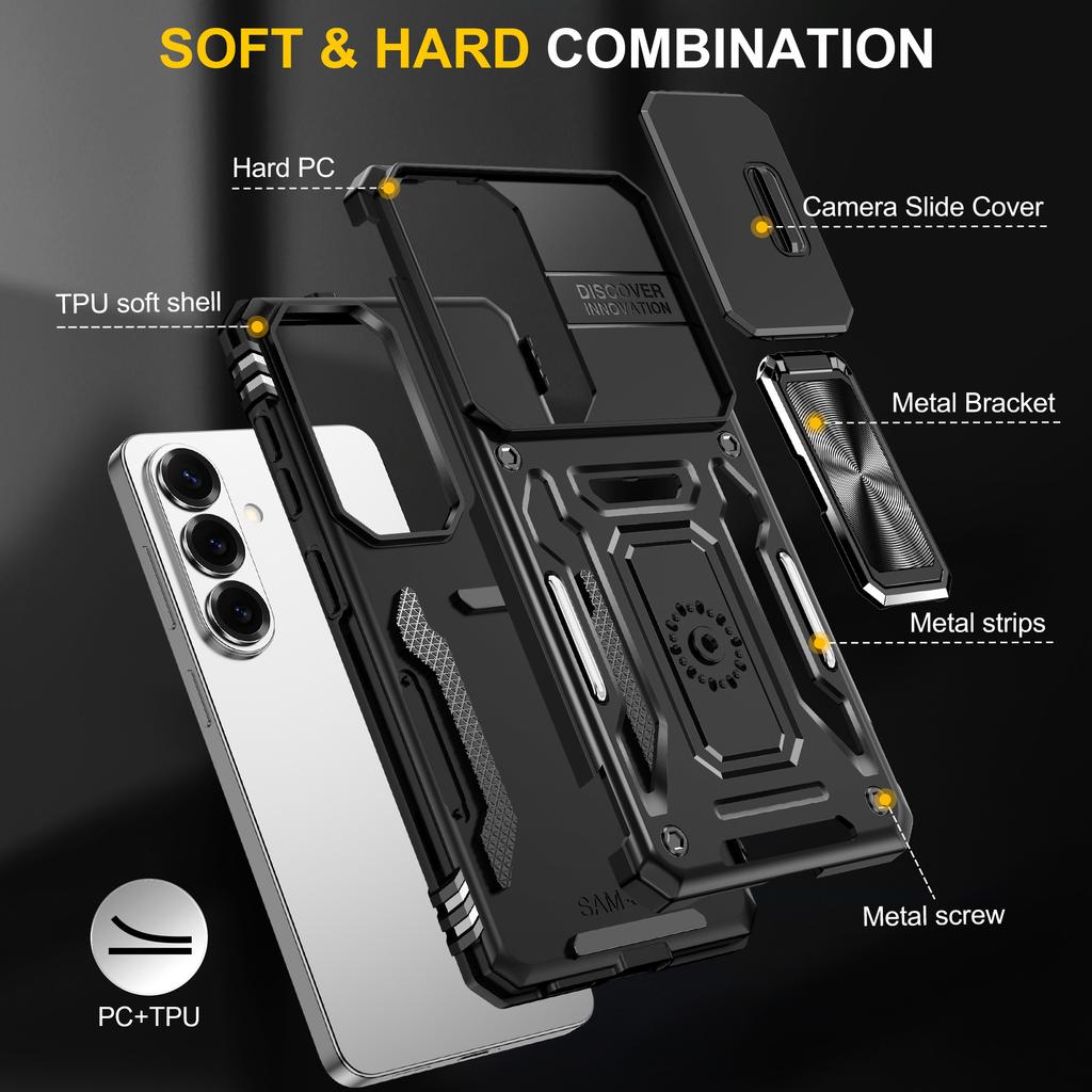 Protection Phone Cover Armor Case for Samsung Galaxy S26 Plus S25 Ultra S24 FE S22 S23 S21 Ultra A17 5G A56 A36 A16