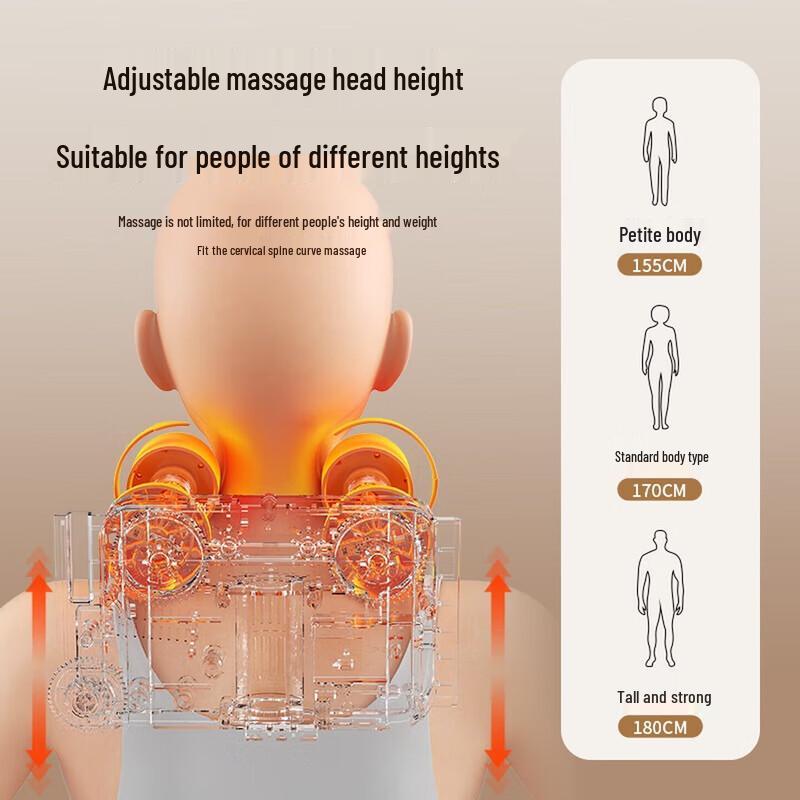 Chigo Automatic Full-Body Kneading Massage Cushion CN Plug (adapter Included)