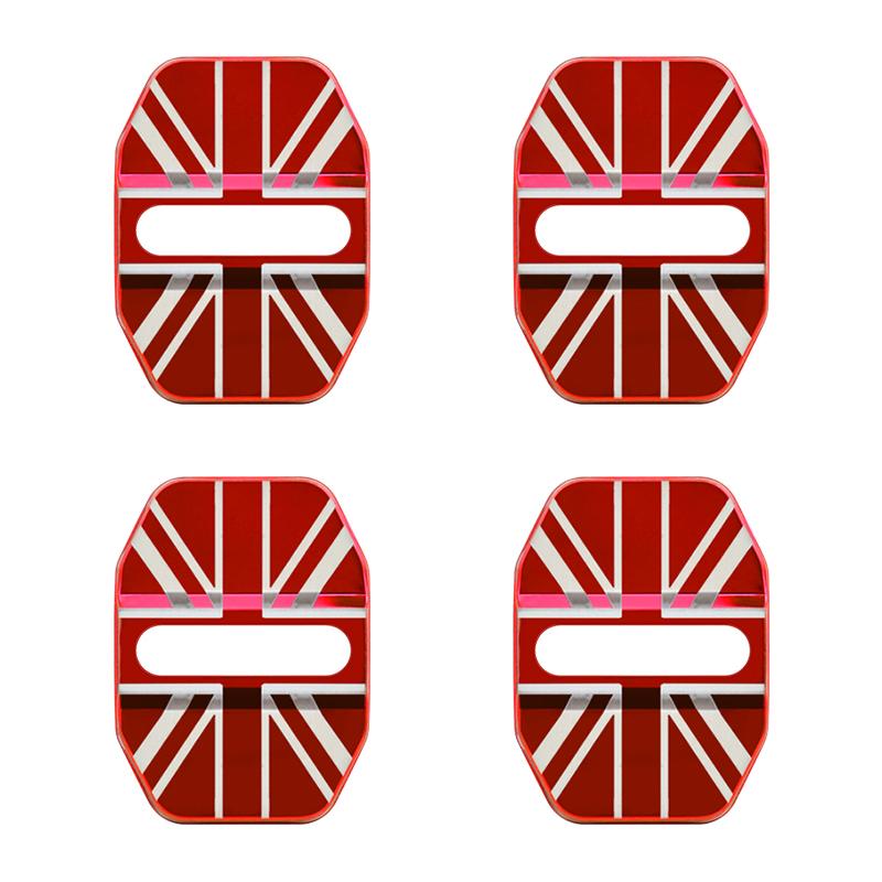 XLJBM1 For BMW Car-Styling Door lock Cover UK national flag Emblem Cover Fit For MINI Cooper S R55 R56 R57 R58 R59 F54 F60 Countryman C