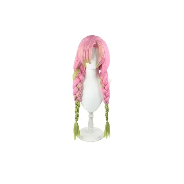 Volwassenen Kinderen Anime Kanroji Mitsuri Cosplay Kostuum Kimono Haori Jurk Pruik Kleding Halloween Kostuum voor Volwassenen Kinderen Kids 130