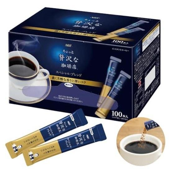 AGF Stick Black Special Blend 100 Sticks CoffeeInstant Coffee