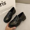 Fashion Brown Loafers Women Japanese School Students JK Uniform Shoes Round Toe Women Girls Retro Round Toe Lolita Cosplay Shoes Mujer
