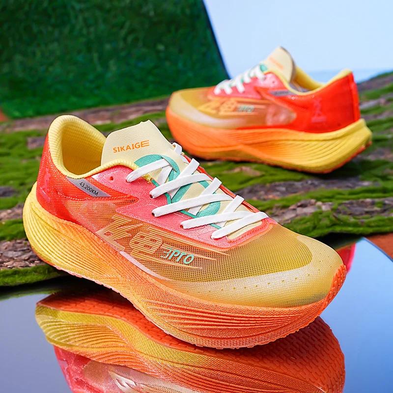 PRO Marathon Running Shoes Supercritical E-TPU Cushioning Outdoor Jogging Ultralight Sneakers Mesh Fitness Training Shoes