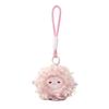 Kawaii Plush Curly Sheep Keychain Cute Soft Stuffed Doll Bag Pendant Key Holder Backpack Hanging Decoration Birthday Gifts