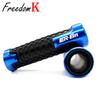 For NINJA ER 6N ER6N 7/8" 22mm CNC Handlebar Grips ER-6N Motorcycle Accessories