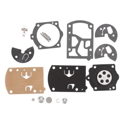 Karbiuratoriaus remonto tarpinės ir diafragmos komplektai WB 24 WB 25 WB 32 WB 33 grandininiams pjūklams, diafragmos remontas