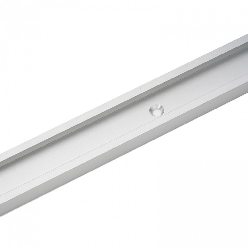 T track Aluminium Alloy Miter Track Miter Bar Slider Table Saw Miter Silver