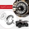 Rear Brake Shoes For Honda Rancher 350 400 420 Foreman 400 450 500 520, OEM# 06430-HN0-A30 06430-HN0-A20 06430-HN0-A01