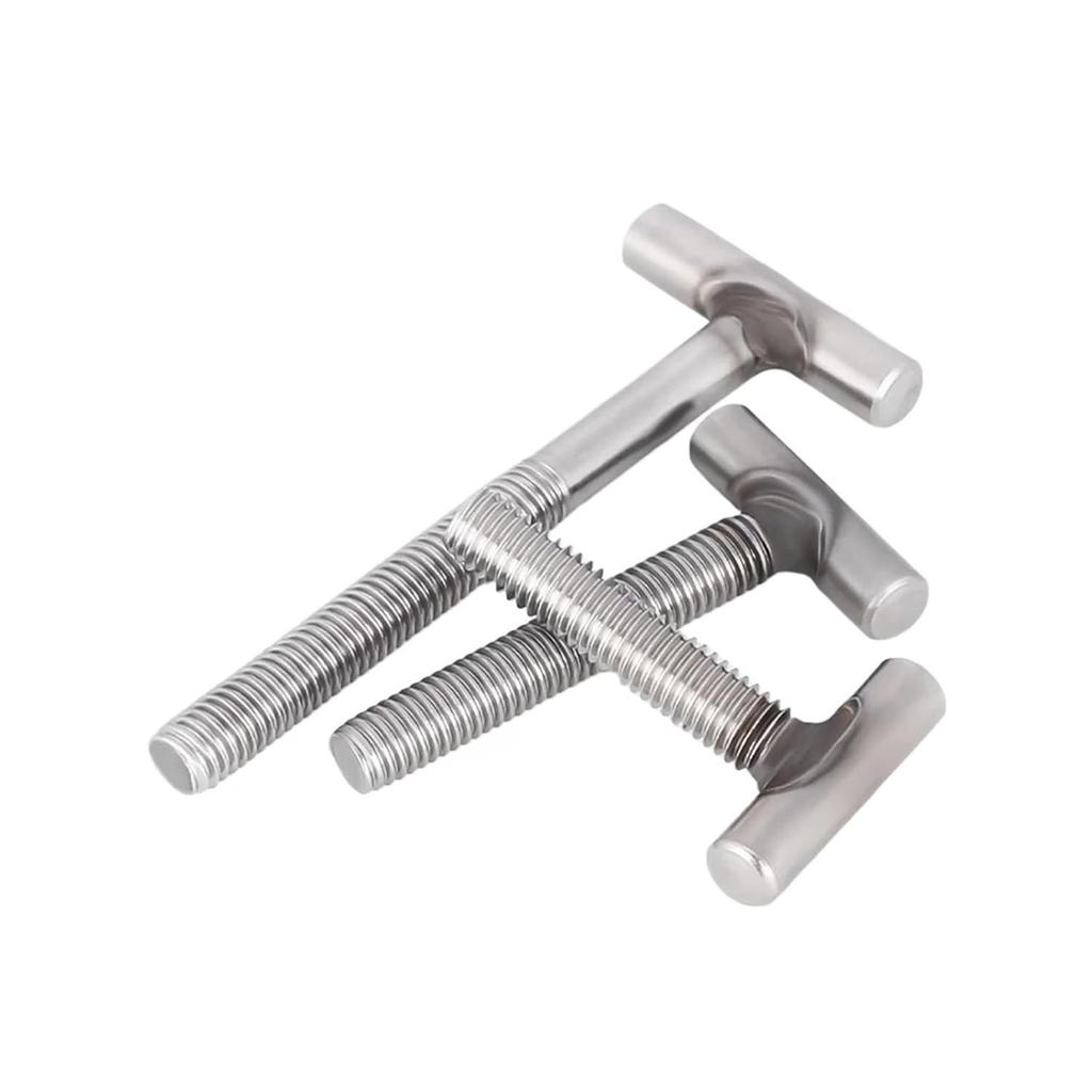1 Pcs 304 Stainless Steel T-Type Screw Welding/Bolt M8x50mm