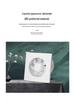 Senmiao Certified Exhaust Fan for Bathroom - 4, 5, 6 Inch Glass Window Ventilator