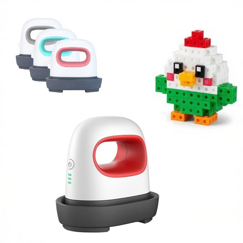 Easy Heat Transfer Machine Mini Heat Press Machine for Tshirt/Hat Small Logo for Perler Beads