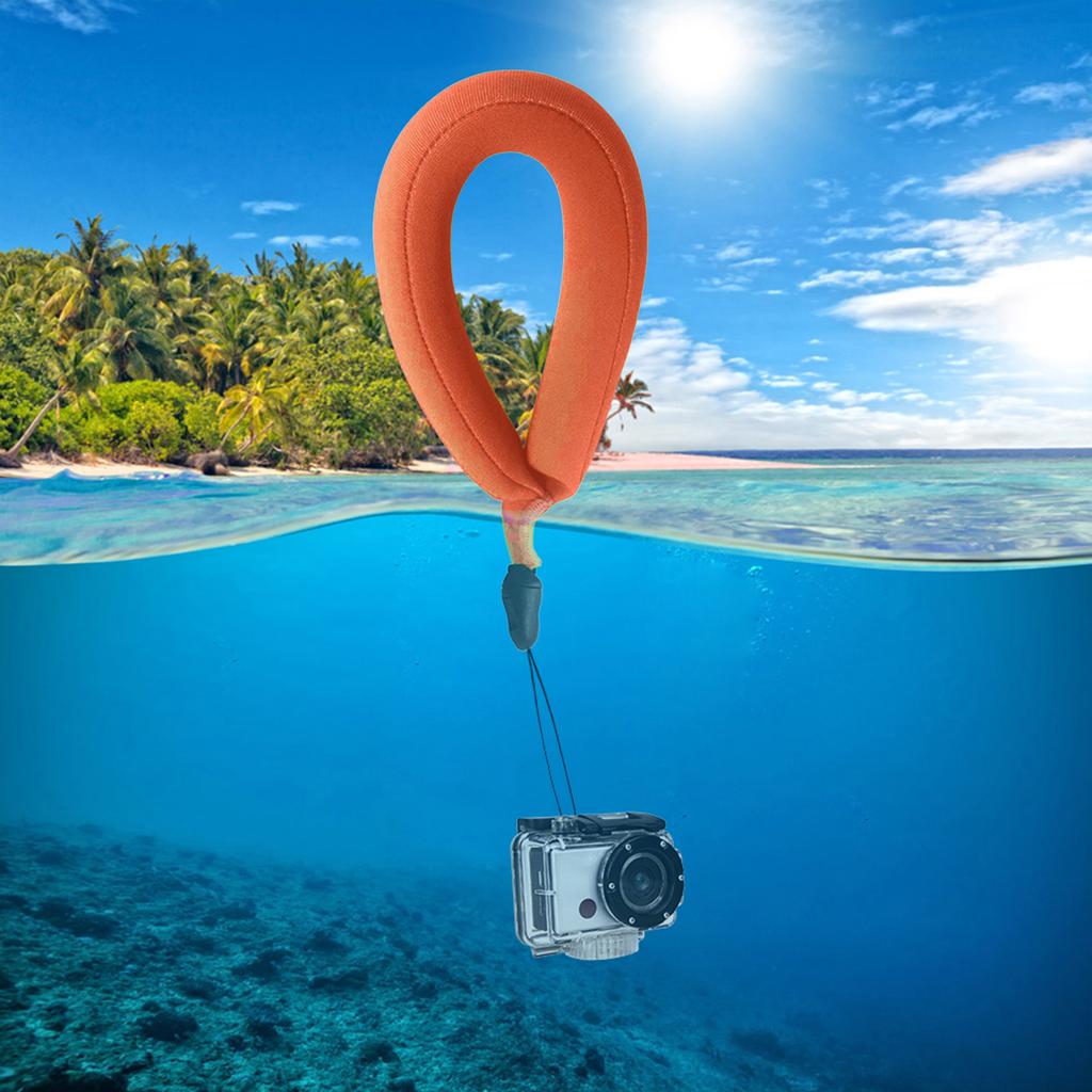 Rainproof Camera Float Foam Floating Strap for Underwater Camera Floating Wristband Hand Grip Strap Lanyard
